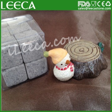 LEECA 2.2 sqare stone/whiskey cool stones