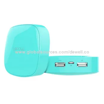 Universal 4000mAh power bank, plastic case, 18650 battery, with high quality