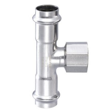 Stainless Steel Tee with female thread