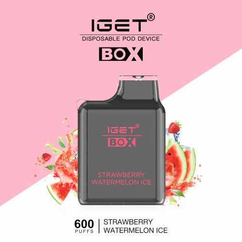 ЕС популярный черный ящик Iget Box 600 Puffs