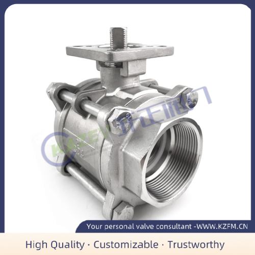 Three-piece Ball Valve Three-piece platform threaded ball valve Factory