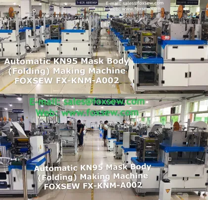 Automatic N95 Folding Mask Body Making Machine