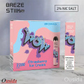 Bán hàng đầu Breze cuộn E-Cigarettes 2200 Puffs