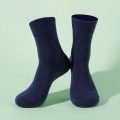 knitted 6 pairs elasic mens cotton crew socks