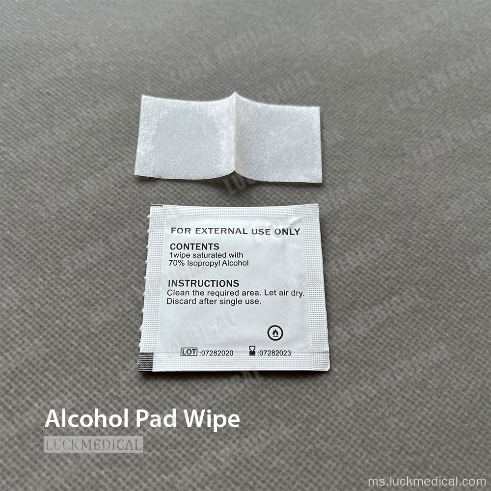 Pad Alkohol Isopropil Antiseptik Buang