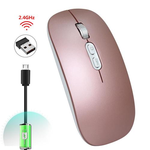 Best Light Gaming Mouse Light Silent 2.4GHz Girl Wireless Mouse For PC Factory