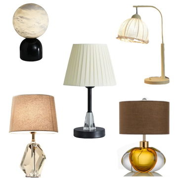 Retro Rechargeable LED Bedside Lamp for Luxury Living Room and Bedroom