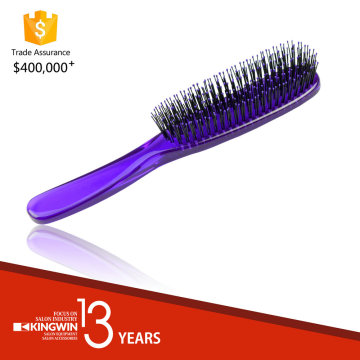 Purple Salon Barber Wet&Dry Detangling Brush