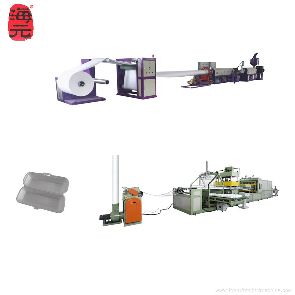 PS Foam Thermocol Food Box Making Machine