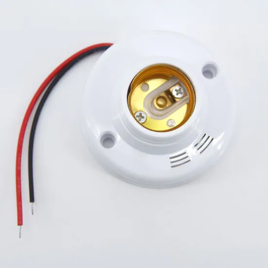 E27 Screw Sensor Lamp Base Delay Switch AC220V LED Bulb Holder