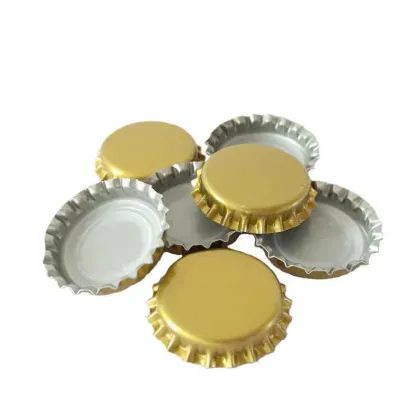Custom 26mm Crown Beer Caps - Metal and Tinplate for Soda Water Bottles