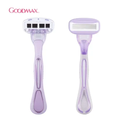 Top Women's Open Back 5-Blade Safety Razors: Portable Manual Body Razors for Smooth Shaving