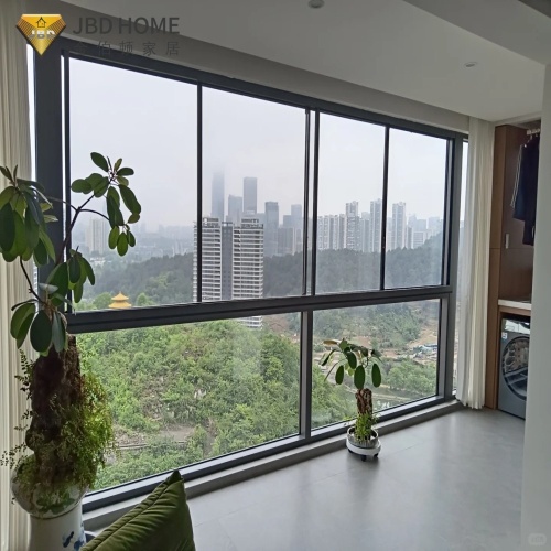 Modèn konsepsyon glisman fenèt aliminyòm pou pèfòmans segondè