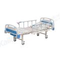 Cama manual de hospital Cama médica barata de dos funciones