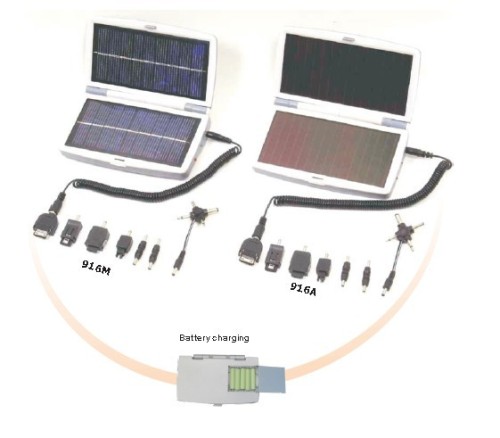 Cargador solar para teléfonos móviles con pilas AAA función de carga
