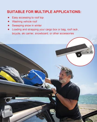 Foldable Car Door Step Pedal: Adjustable Platforms for Easy Access