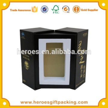 Trade Assurance Luxury Health Care Products Paper Packaging Box with Paper Bag