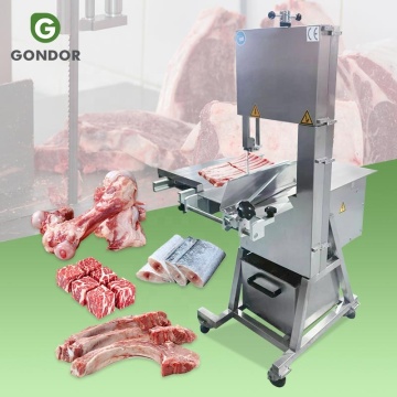 Electric Automatic Band Saw for Frozen Meat and Bone Cutting