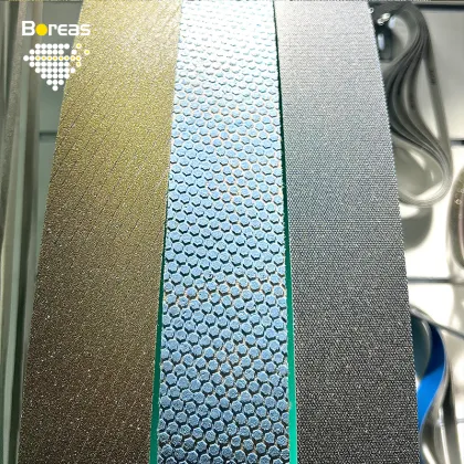 Flexible Electroplated Diamond Sanding Belt for Glass, Stone, and Ceramics