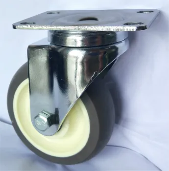 Medium duty 4'' swivel TPR caster wheels