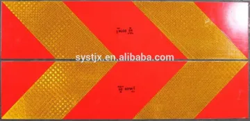 Rear marking plate