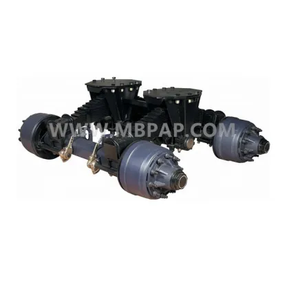 High-Quality Trailer Axle Truck Parts 12T 14T 16T Bpw Axle German Axle