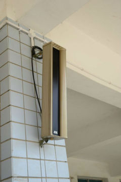 indoor and outdoor column loudspeaker