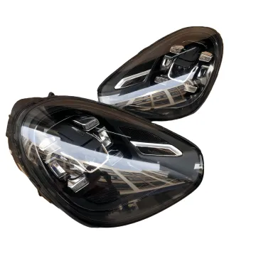 2014-2017 Porsche Cayenne 958 LED Headlights - Original Used 958.2 LED Headlights