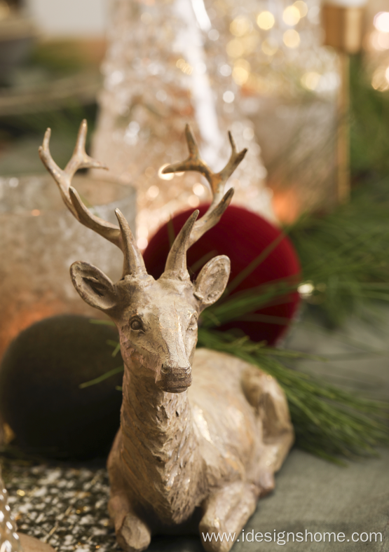 Christmas Reindeer Indoor Decor Standing Holiday Animal
