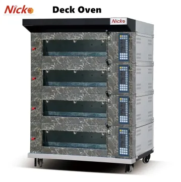 Baking Machine 4 Deck 8 Tray Gas Oven for Toast