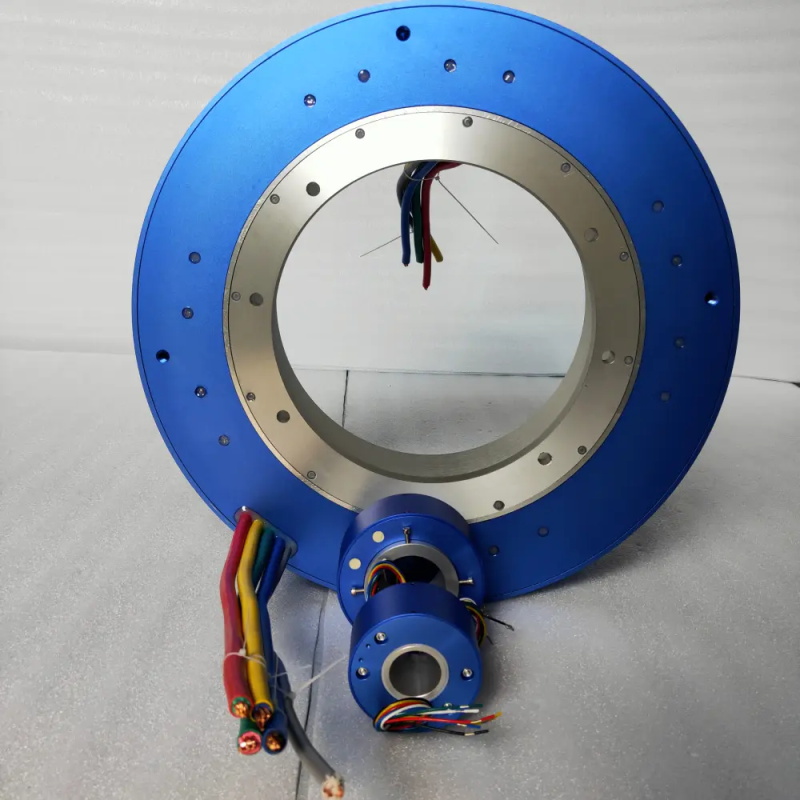 Rotary Joint Through Hole Slip Ring Customization, High Quality Rotary Joint Through Hole Slip