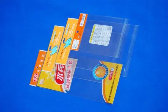 Oem Packaging Greeting Card, Document Packag Bopp Header Bags / Opp Bags