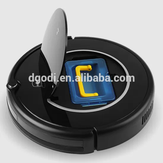 LCD touch button automatic smart robot vacuum cleaner,