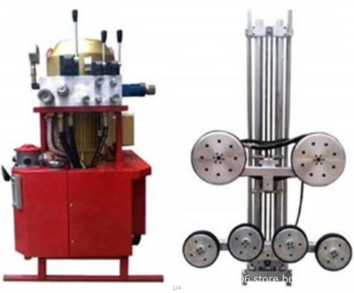 Concrete Marble Cutting Hydraulic Diamond Wire Saw Machine