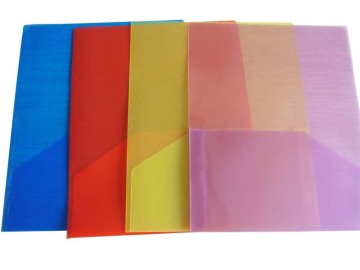 2 Pockets File Folder Large Stock (qty 50000PCS mix four color)