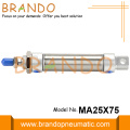 Μοντέλο MA25X75SCA από ανοξείδωτο χάλυβα Mini Pneumatic Cylinder