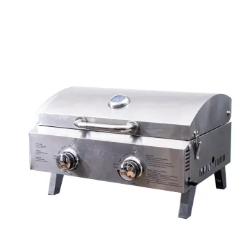 Built-In Gas Outdoor Beefmaster BBQ Grill and Smoker