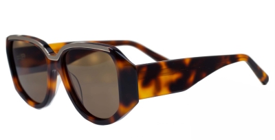 C3 Acetate Glasses Frame Tortoiseshell Brown