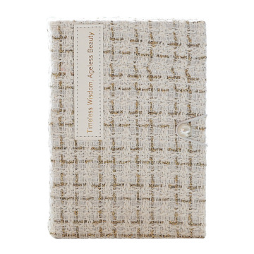 Custom Printed Fabric Cover Journal Planner and Notebooks for Girls