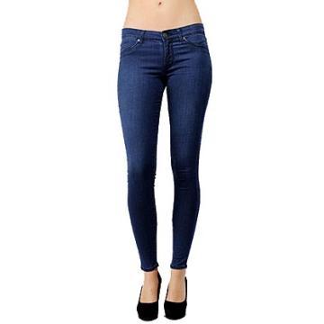 Skinny  Janchor Blue Jeans For Women