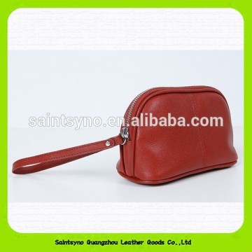 15002 Big capacity special clutch bag leather cosmetic bag