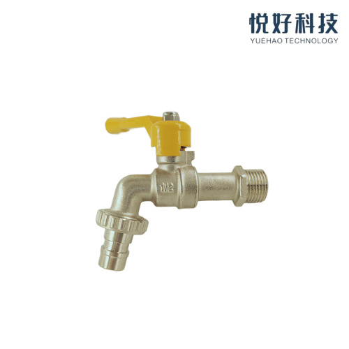 1/2" PN16 Pirinç Bibcock PTFE Koltuk Kolu