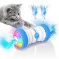 Interactive Electric Cat Toy with Feather and Bells