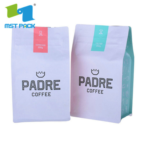 Kleine plastic koffieverpakkingszakken levert groothandel