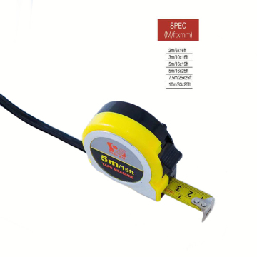 Two color plastic shell measuring tool steel tape