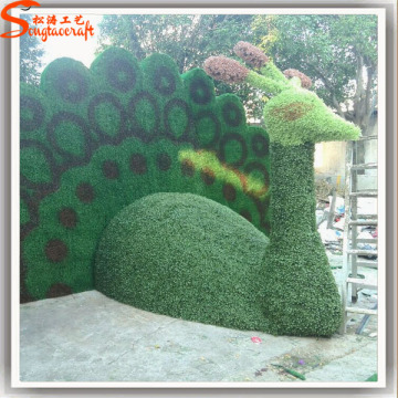 Factory price decorative artificial grass topiary animal