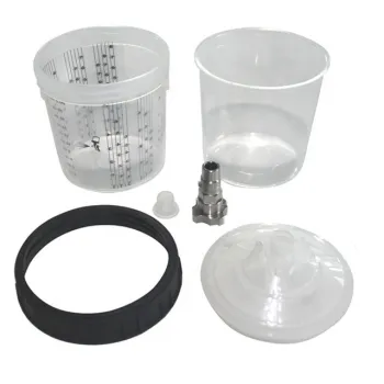 600cc Plastic Spray Paint Mixing Cup for Car Painting