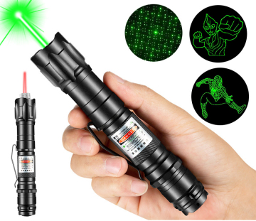 Laser Star II Mini: Custom Powerful Red and Green Portable Laser Light with 6 Patterns