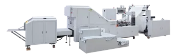 Semi-automatic High-speed Square Bottom Paper Bag Machine