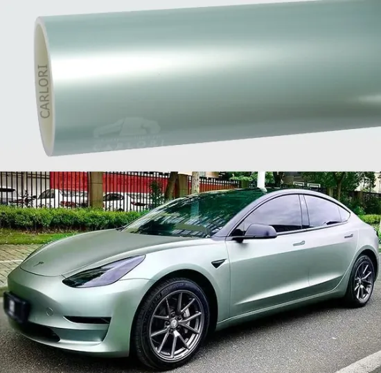 matte macaron moonlight jade car vinyl wrap